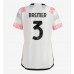 Juventus Gleison Bremer #3 Borte Drakt Dame 2023-24 Kortermet